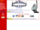 Florida Discount Vacuum & Sewing Inc's Website